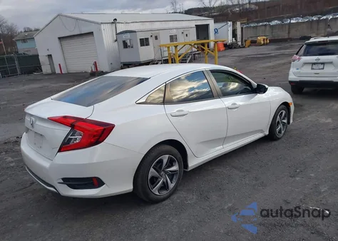2020 Honda Civic Lx из США, поврежденный, VIN 2HGFC2F61LH560877